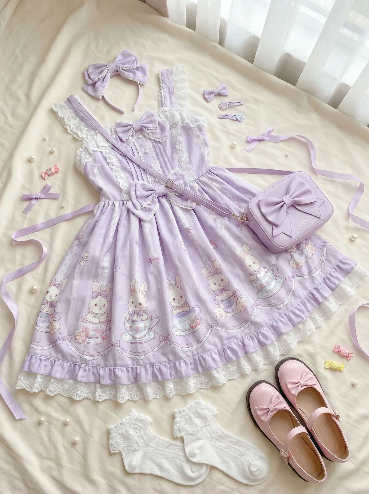 向日葵草莓丝瓜芭乐鸭脖18岁 Lolita穿搭灵感分享